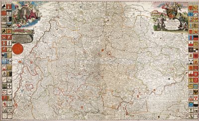 Duchy of Württemberg in Total by M. Johann Majer derivative work